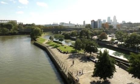 The Line sculpture walk through east London