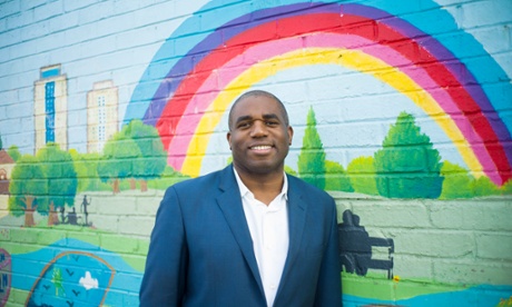 Critic of the metropolitan elite: David Lammy.