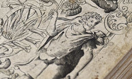 Image reported to be that of playwright William Shakespeare from a 16th century book about plants