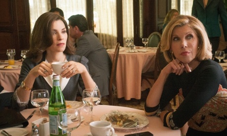 The Good Wife's Alicia Florrick and Diane Lockhart do a power lunch.
