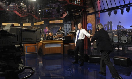 David Letterman saying goodbye (over the course of a year)