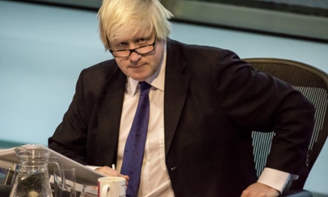 Boris Johnson, the mayor of London, took various questions from members of the London Assembly,