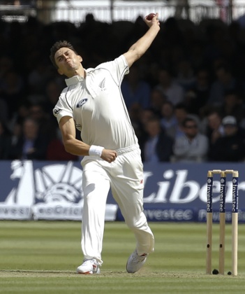 Trent Boultgets us underway.