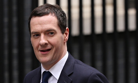 George Osborne arriving at Downing Street