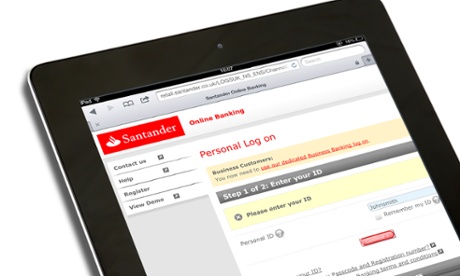 Santander electronic transfer