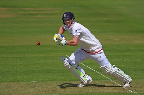 Ben Stokes in action.
