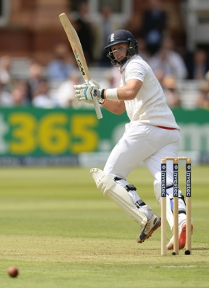 Joe Root in action.