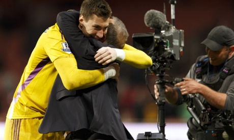 Advocaat pays thanks to the heroics of his Sunderland goalkeeper Costel Pantilimon at the Emirates.