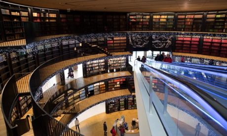 the Library of Birmingham.