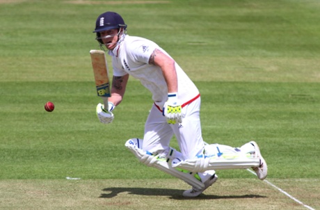 Ben Stokes in action.