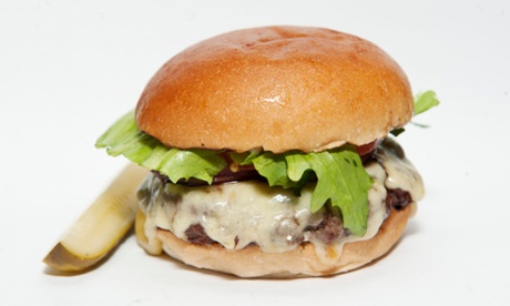 Cheeseburger at Byron hamburgers.