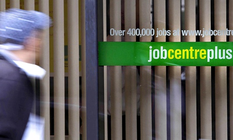 A young person outside a jobcentre