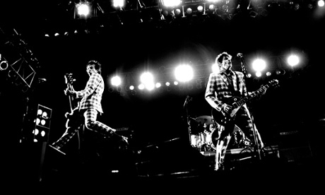 The Replacements on stage in 2013.