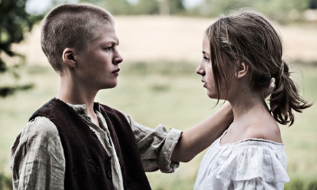 Young Laust and Inge in 1864.