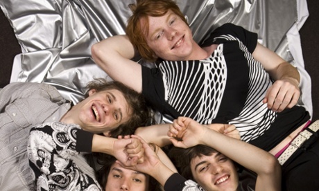 Top right, Ross Dawson of Late of the Pier