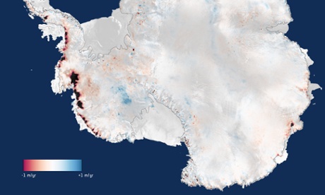 Antarctica’s ice loss
