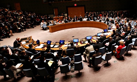 United Nations Security Council meeting