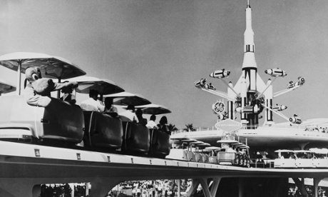 The real-life version of the attraction, at Disneyland in California.