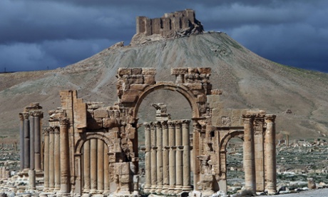 Palmyra in Syria, which is now under Isis's control.