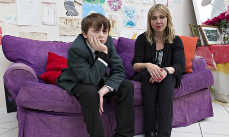 Penny Wrinch with her son Nicholas