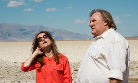 Gerard Depardieu and Isabelle Huppert in Valley of Love.