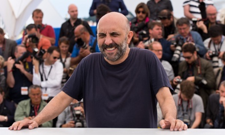 Gaspar Noé at yesterday's photocall for Love.