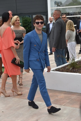 Xavier Dolan during the opening week at Cannes film festival.