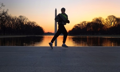 Jogger in Washington