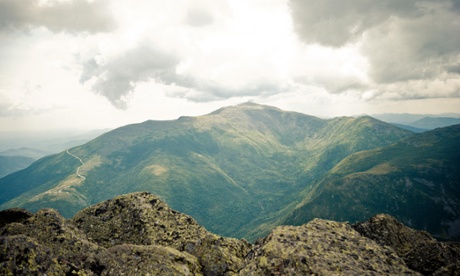 View of Mountain Washington from the summit of Mountain Adams.