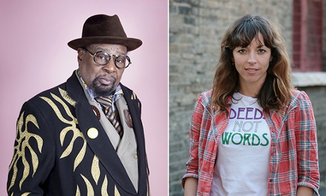George Clinton and Bridget Christie.