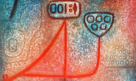 The pretty gardener, by Paul Klee (1879-1940), oil on canvas