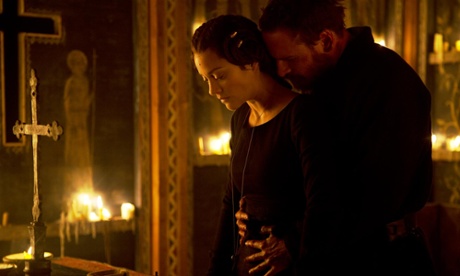 Something wicked: Michael Fassbender and Marion Cotillard in Macbeth.