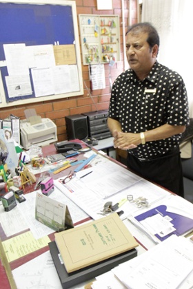 Inthirin Naidoo, principal at Settlers Primary School in Merebank.