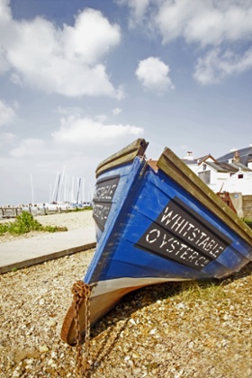 The earth moved: Whitstable seafront.