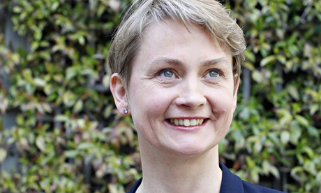 Yvette Cooper at Portcullis House in Westminster