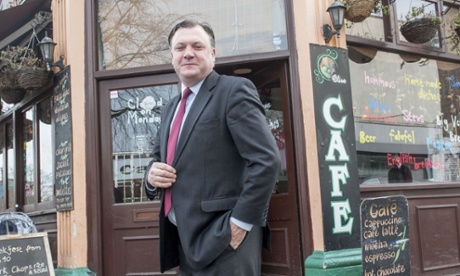 Ed Balls during the election campaign