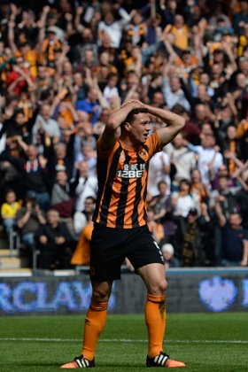 Hull City's James Chester and the Tiger's fans can't believe it.