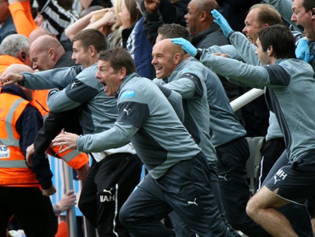 They're rather pleased on the bench.