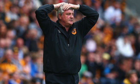 Hull manager Steve Bruce knows the jig is up.