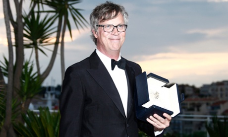 Todd Haynes show off Rooney Mara’s joint best actress award for Carol.
