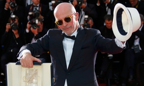 Director Jacques Audiard, Palme d'Or award winner for his film 