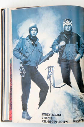 The Lindsey brothers as they appeared in Men's Wear magazine in 1989.
