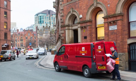 Broker upgrades Royal Mail from sell to hold.