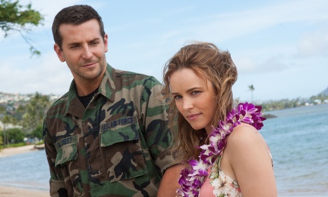 Bradley Cooper and Rachel McAdams in Aloha.