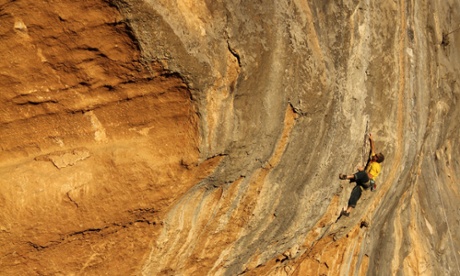 Rock climbing requires focus, self-reliance, determination, agility and strength.