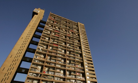Trellick Tower in North Kensington
