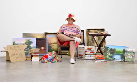 duane hanson flea market lady 1990-94