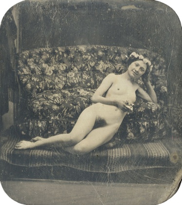 Reclining female nude