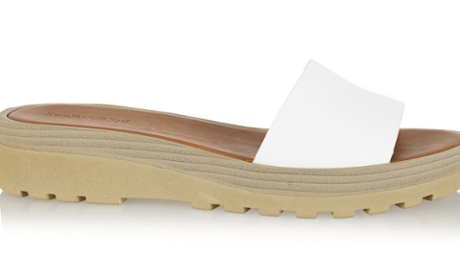 See by Chloé, Robin leather slides, Net-a-porter