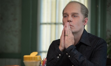 In Depp trouble ... the Pirates star as notorious gangster Whitey Bulger in Black Mass.